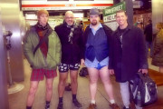 No Pants Subway Ride