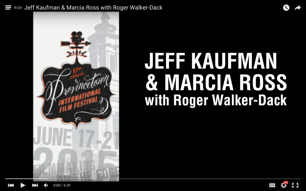 RWD talks to filmmakers Jeff Kaufman & Marcia Ross