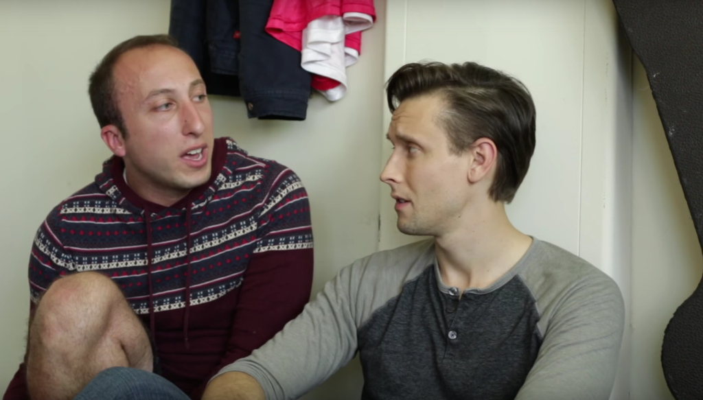 Its tough being a cute straight man…..