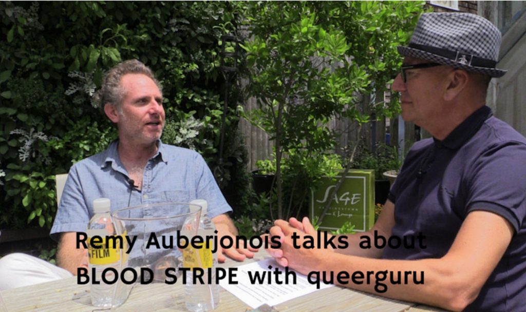 Remy Auberjonois talks about BLOOD STRIPE