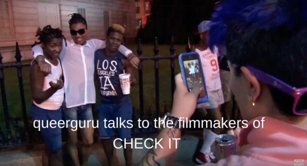 queerguru  talks to the filmmakers of CHECK IT