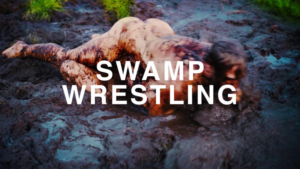 Naked Swamp Wrestling