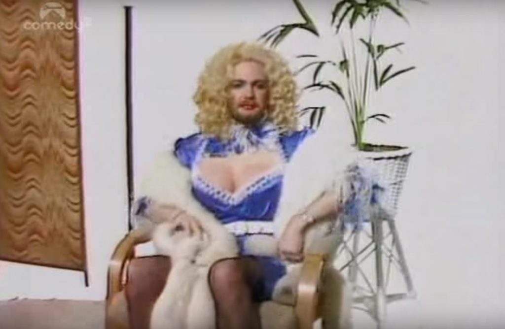The brilliant Kenny Everett as Cupid Stunt