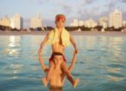 Barbie & Ken ….and his boyfriend …..living it up in style.