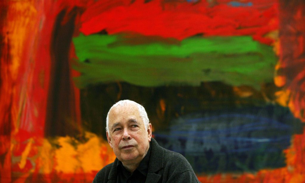 The great British artist Sir Howard Hodgkin Dies