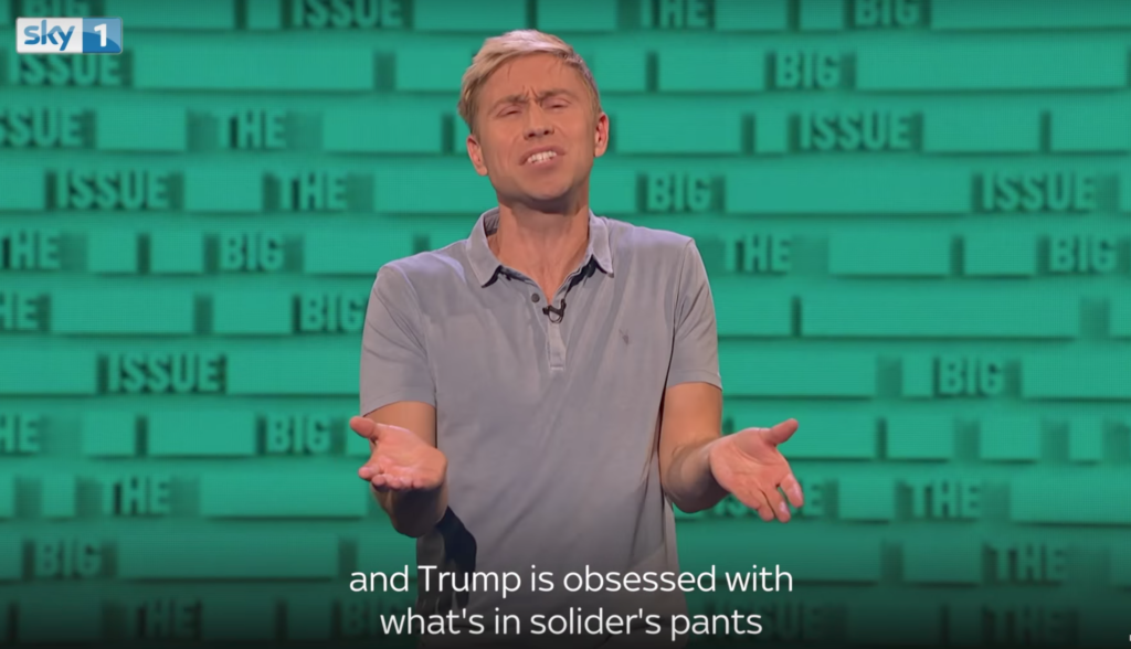 A Brit’s Funny Take on Trump’s Mad Trans Ban