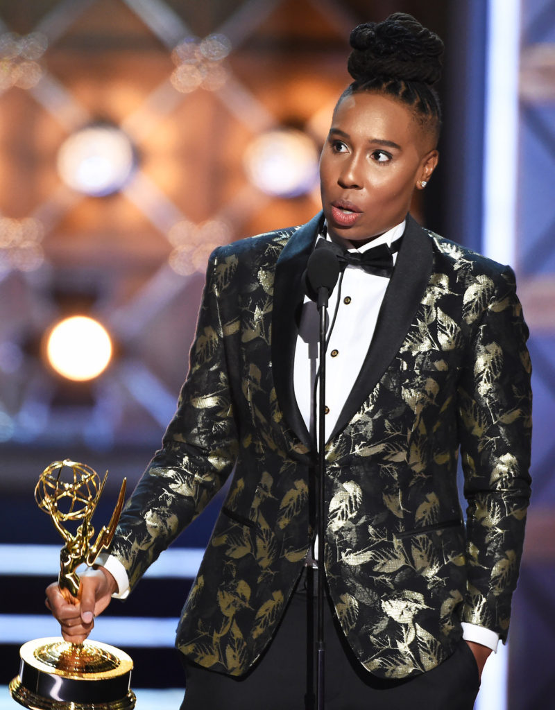Lena Waithe wins an Emmy & acknowledges her LGBTQIA family