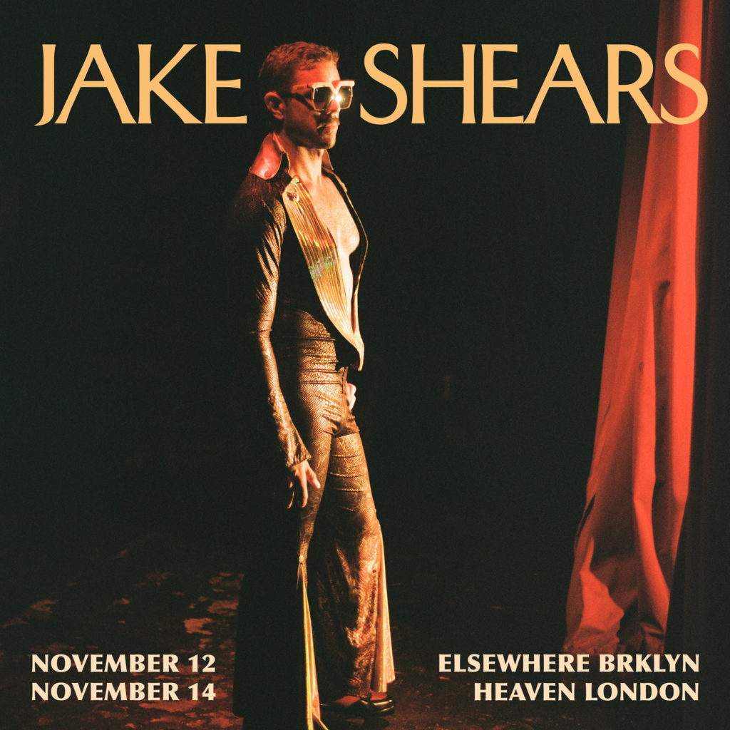 Jake Shears is going Kinky