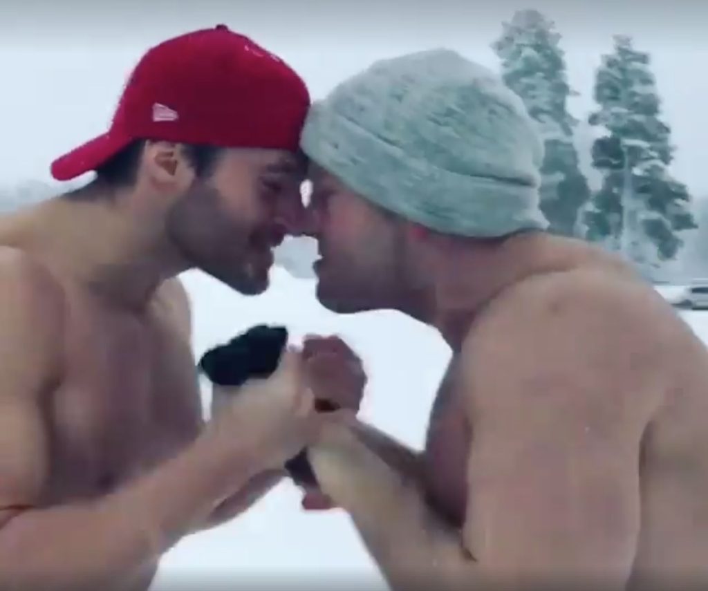 Fancy a dry hump in the freezing snow?