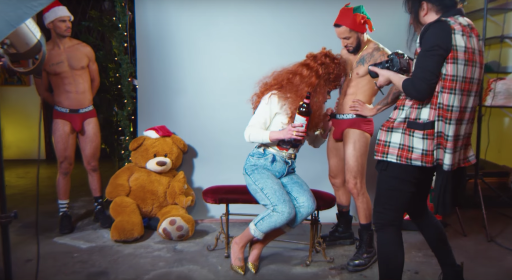 Christmas Queens & the CheapUndies Boys want to Let It Snow
