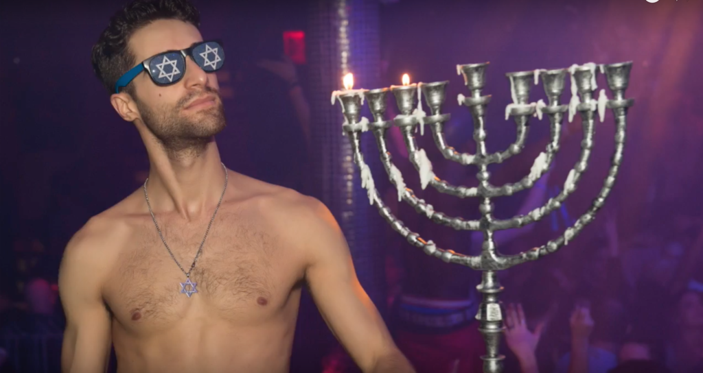 What do Gay Jews do on Christmas Eve?