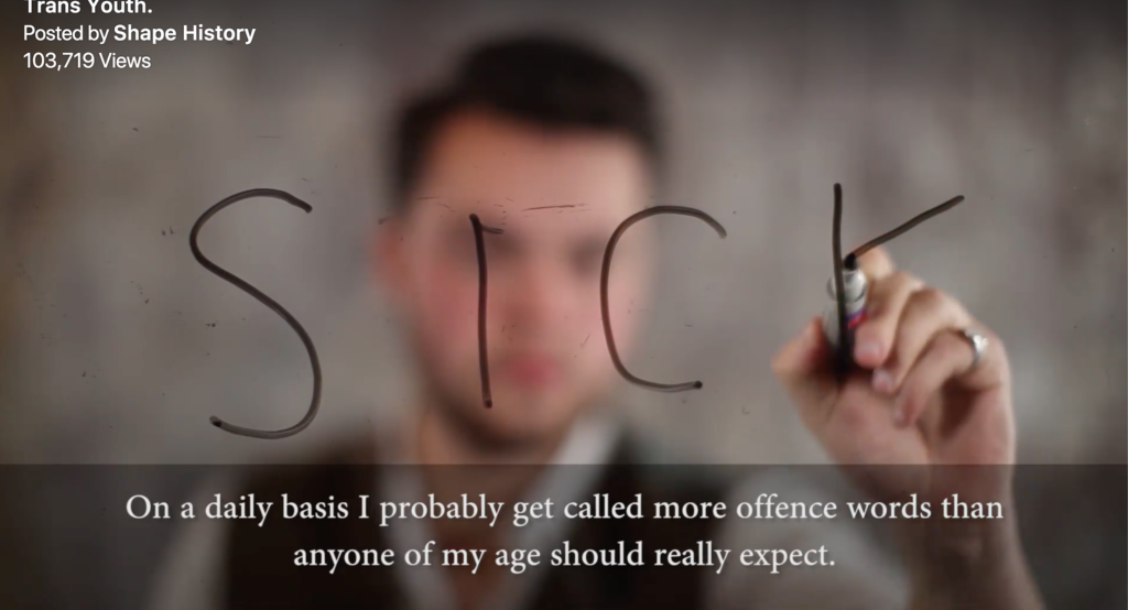 Trans Youth talk about the labels society hangs on them