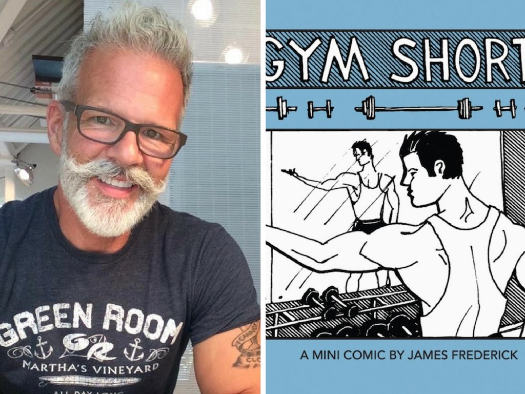 James Frederick draws the funny side of Provincetown