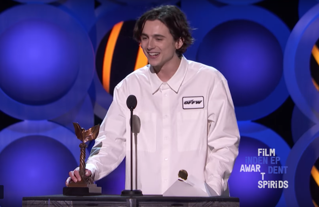 Timothee Chalamet in his own words