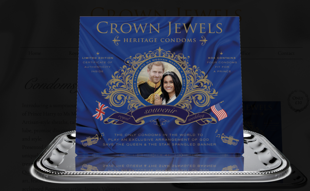 These Condoms actually play God Save The Queen