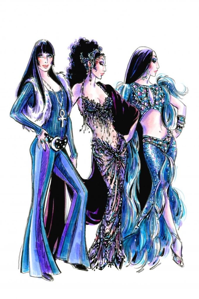 Bob Mackie  designs for The Cher Show are Broadway Bound