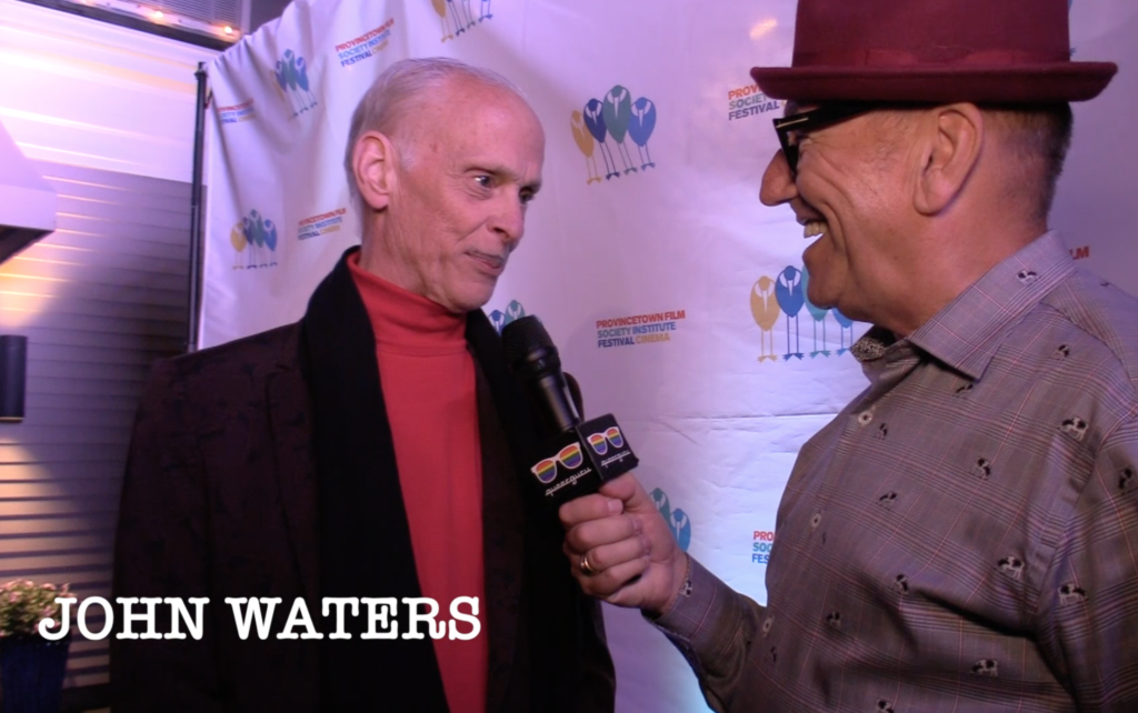 On the Red Carpet at the Provincetown Film Festival
