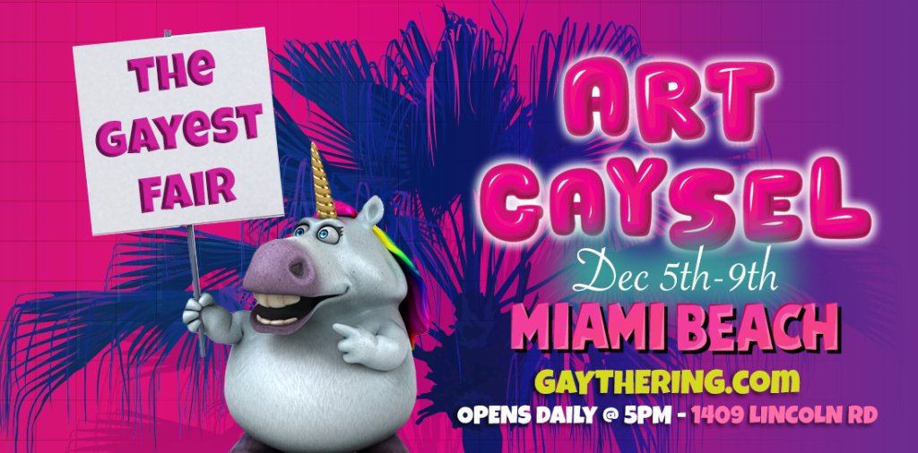 Art Gaysel 2018 : Miami’s Gayest Art Fair
