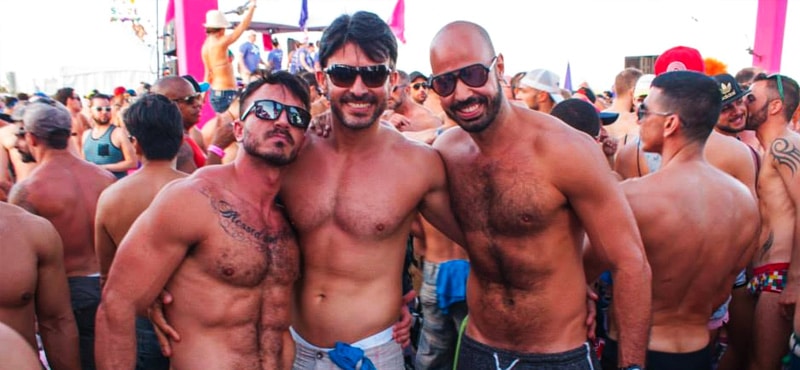 Brazilian Nude Beach Boner - Party hard at Miami's iconic WINTER PARTY next week - QUEERGURU