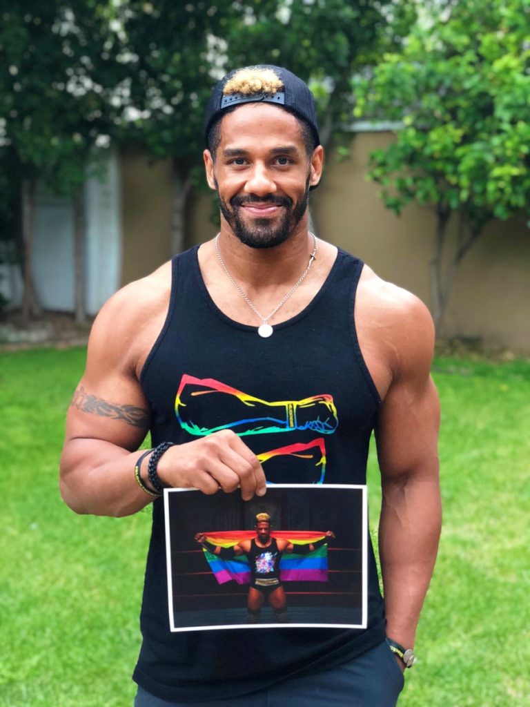 Out gay wrestler FRED ROSSER talks about being honored for his advocacy