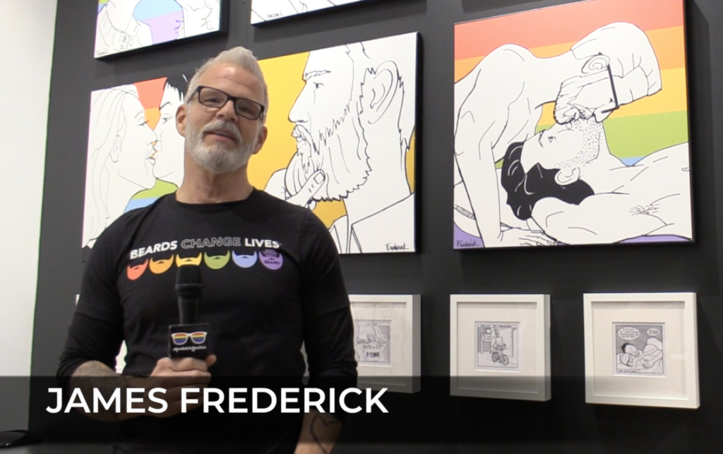 James Frederick wants to PUCKER UP (with you) for PTown Pride