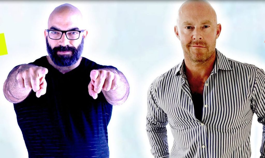 Jeff Roberson and Peter Bisuito play two middle-aged Fort Lauderdale muscle bears in Vent and Chester