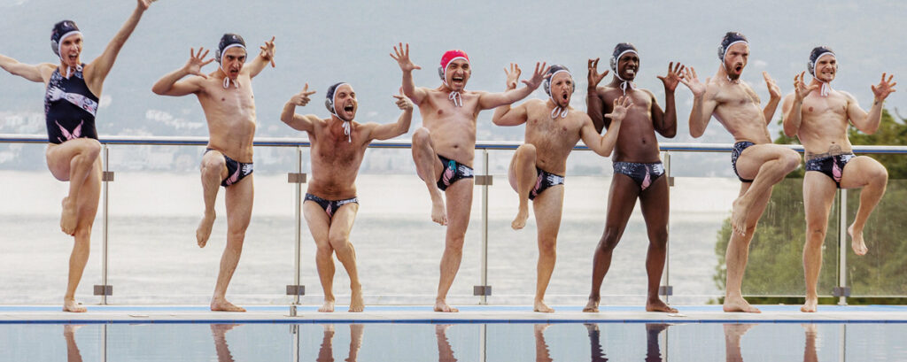 The Shiny Shrimps  :  The best thing in speedos between here and Mykonos