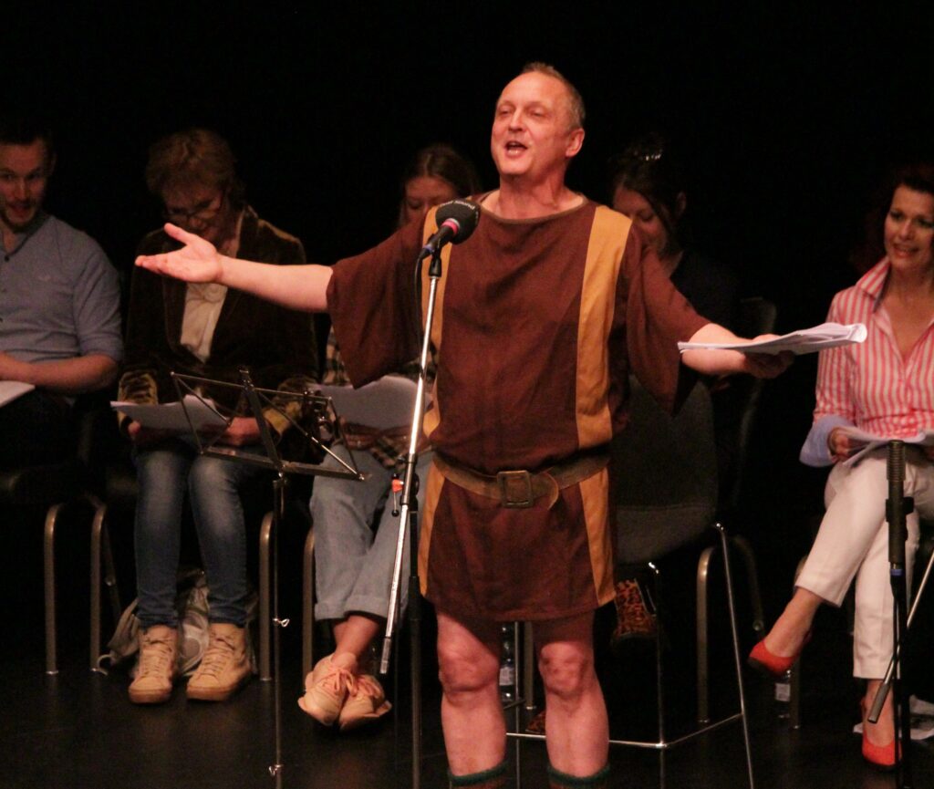 Queerguru’s Jonny Ward checks out a new recording of beloved Brit Camp Comedy Up Pompei