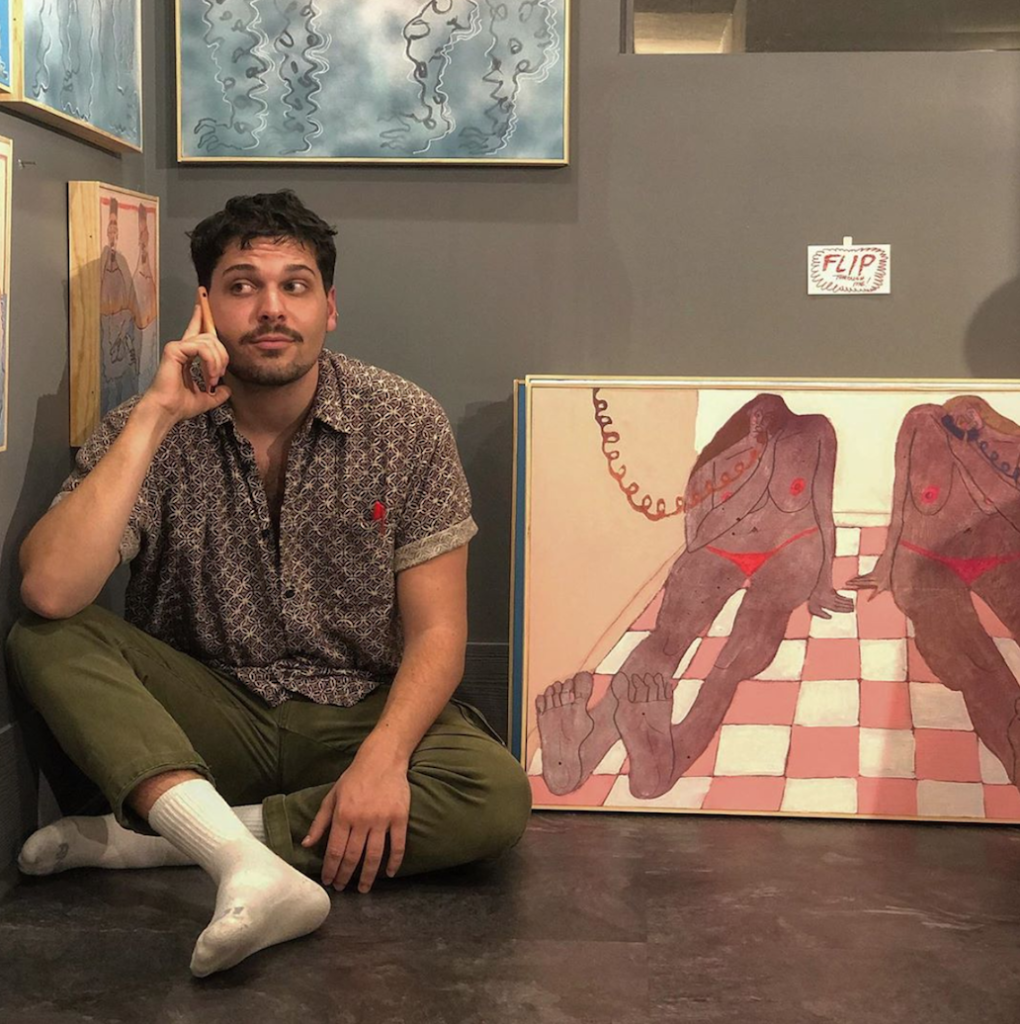 Virginian queer artist KEVIN SABO is about to lose his Miami (art) cherry