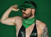 Artist Photographer Brad Guy is working The Hanky Code