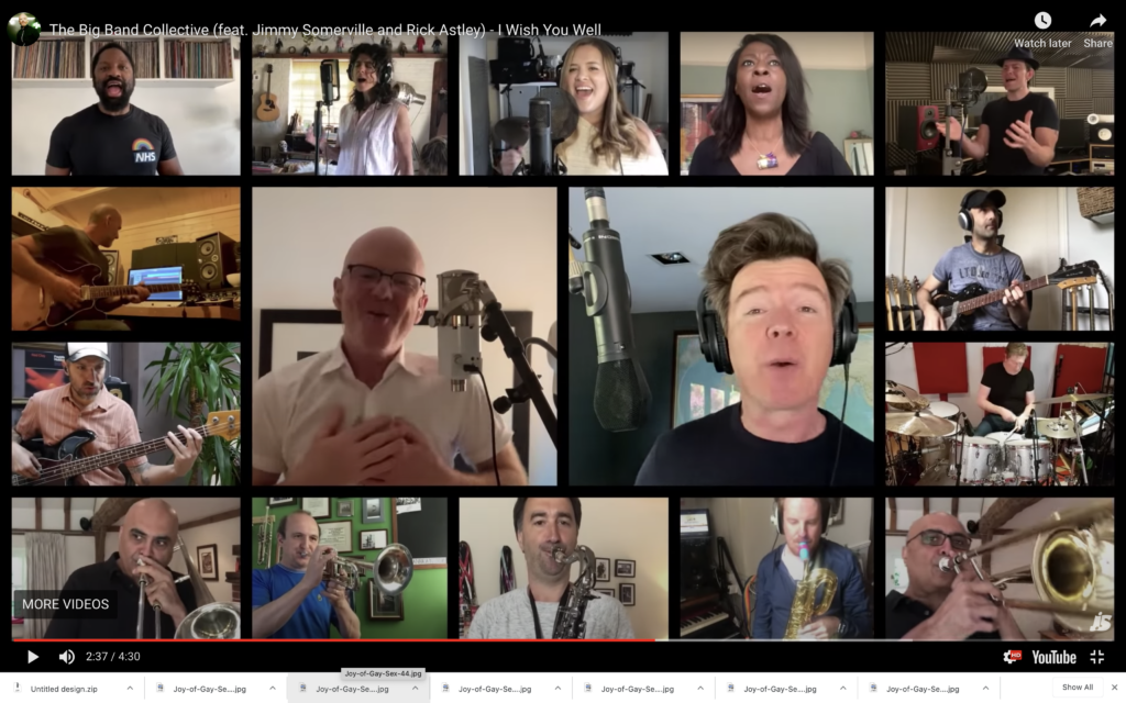 JImmy Somerville + Rick Astley together to Help Musicians