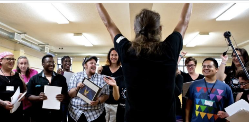 OUT LOUD : the birth of the Trans Chorus of LA
