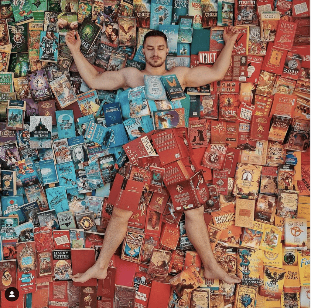 James Trevino : the kind of bookish man you’ll love to follow