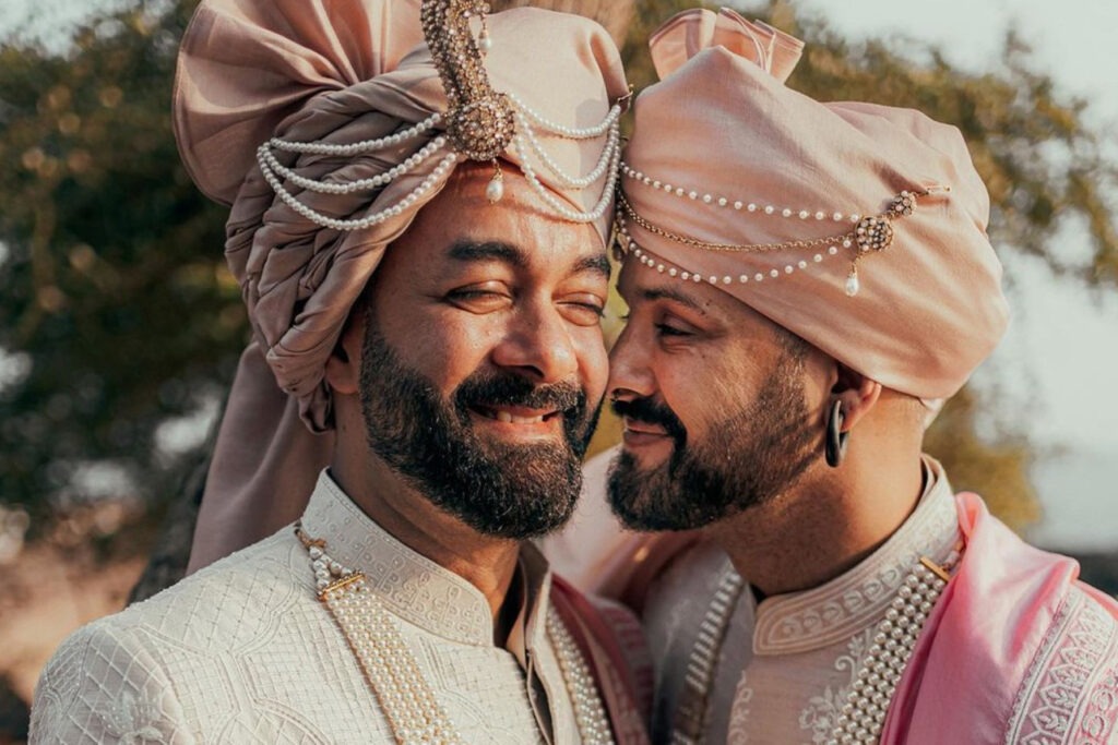 The Big Day for an Indian same-sex Couple