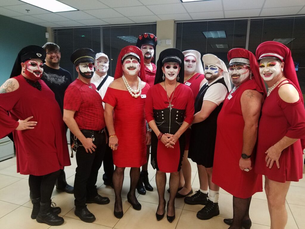 South Florida Sisters of The Rising Sun join FLORIDA AIDS WALK