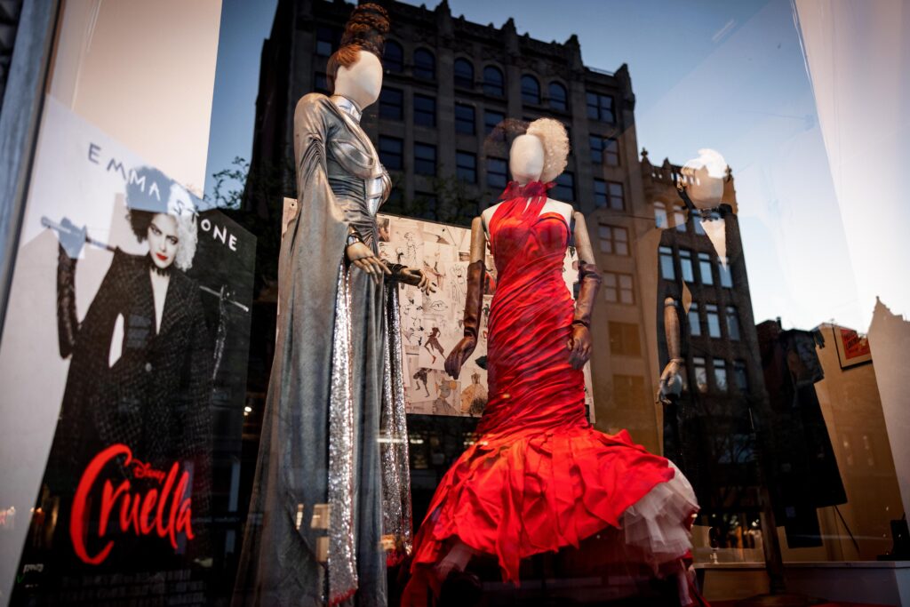 Cruella ….. and her frocks