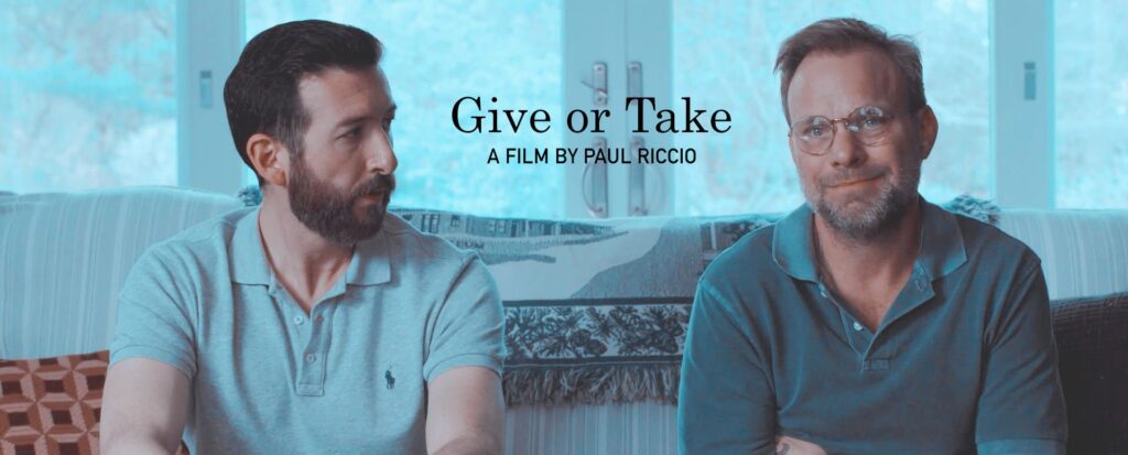 Jamie Effros & Paul Riccio talk about Give or Take : a tale of love, loss and compassion