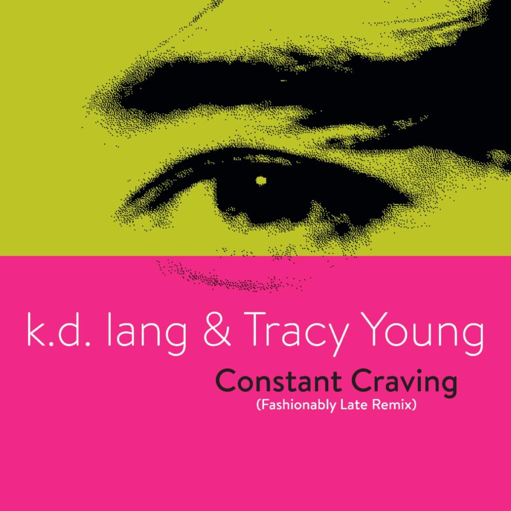 k.d. lang and Tracy Young hook up (musically speaking )