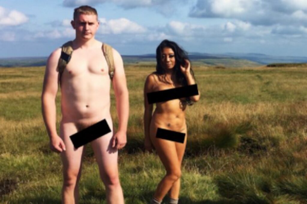 Is “Naked, Alone and Racing To Get Home ” the most crass TV Reality Show ever?