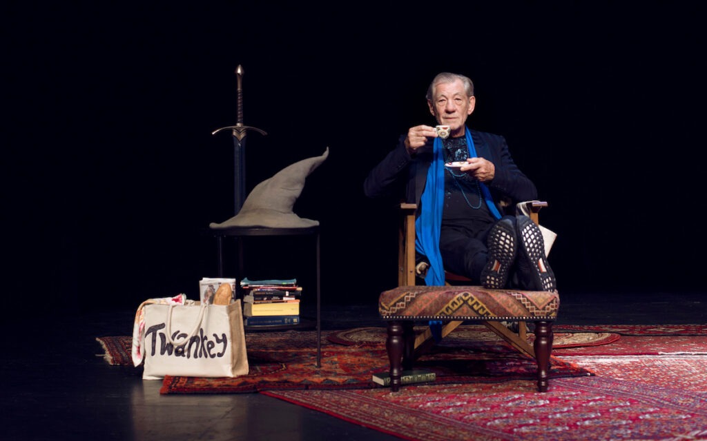 Ian McKellen On Stage in your home……
