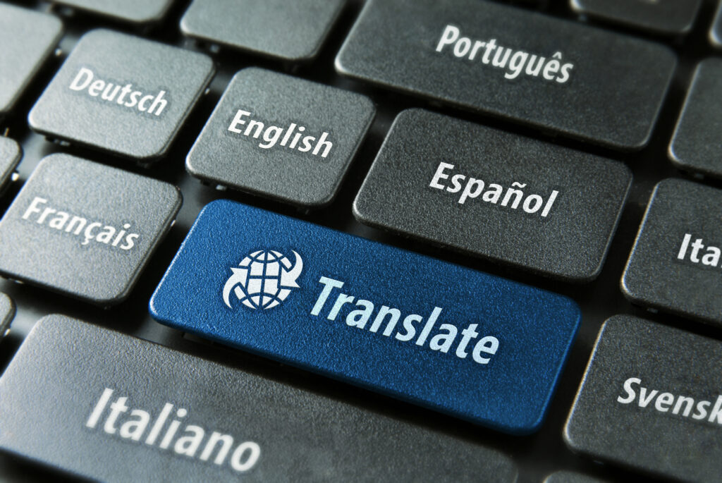 We can speak YOUR LANGUAGE : check it out