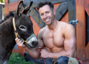 Hunky Aussie Firefighters love to cuddle …….well, with animals at least