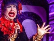 Queerguru’s Andrew Hebden laughs hysterically at THE DINA MARTINA CHRISTMAS SHOW at Soho Theatre