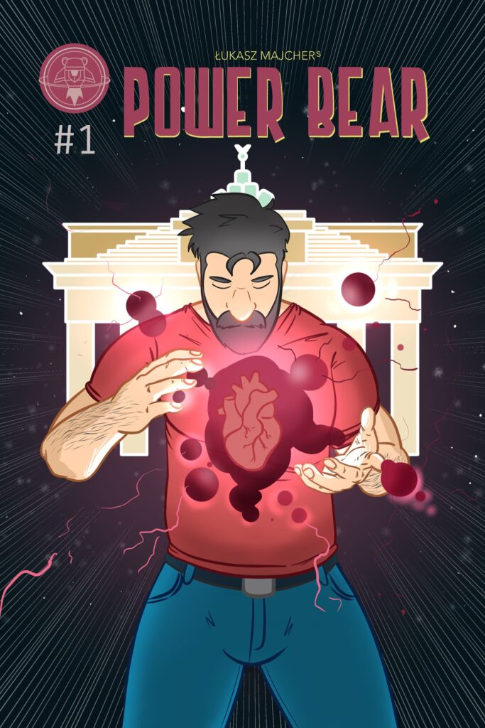 Power Bear the queer hirsute superhero we’ve all been waiting for