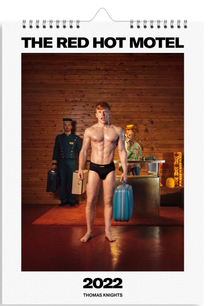 The Red Hot Motel calendar – the ultimate ginger fantasy.