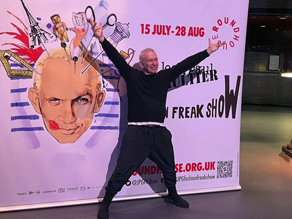 Queerguru’s Andrew Hebden and An Audience with Jean-Paul Gaultier