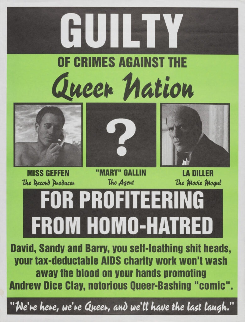 Days of Rage : a Digital Exhibition of Queer Posters from ACT UP and Beyond