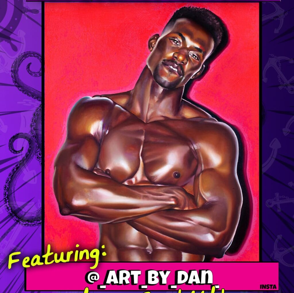 Daniel Ortiz makes his debut at PTown’s ART GAYSEL : The Queerest Art Fair that opens this week :NSFW