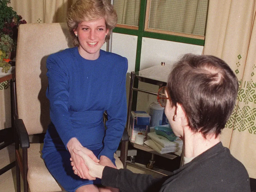 The Princess, the patient, and the handshake that changed the face of AIDS