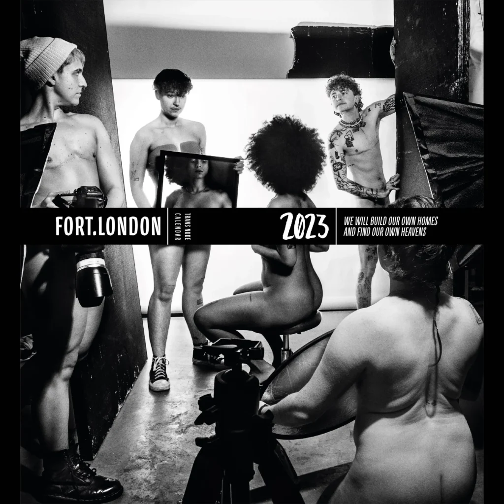 An all-trans naked Calendar raising funds for FORT a sober queer space in London